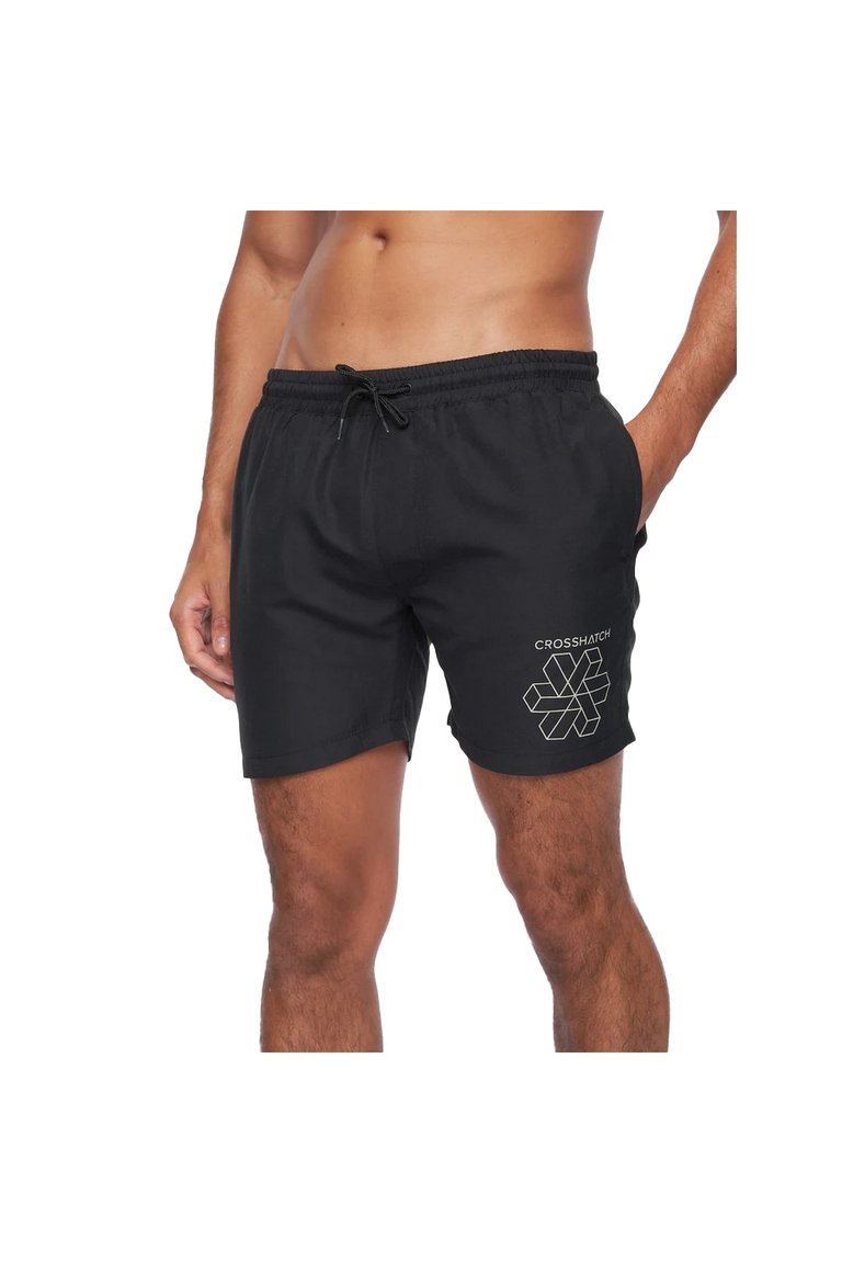 Mens Allred Swim Shorts - Black