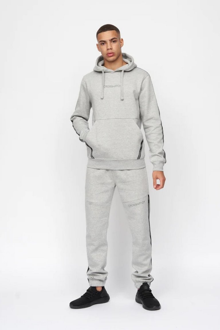 Mens Apollos Hoodie - Grey Marl