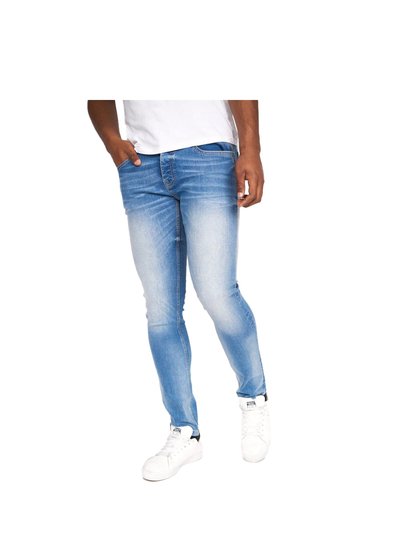 Crosshatch Mens Barbeck Slim Jeans - Light Wash product