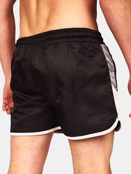 Mens Barli Swim Shorts - Black