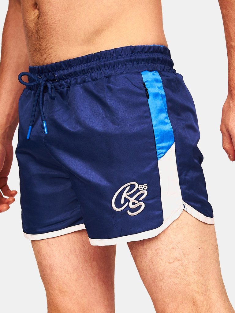 Mens Barli Swim Shorts - Blue - Blue