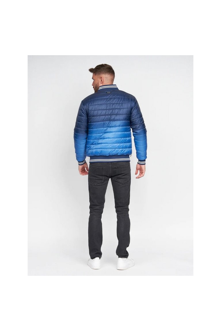 Mens Basefade Padded Jacket - Blue