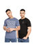 Mens Bestforth T-Shirt - Pack Of 2 - Black/Blue