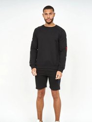 Mens Brickmore Sweatshirt - Black - Black