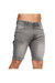 Mens Carpenter Denim Vintage Shorts - Light Grey Wash