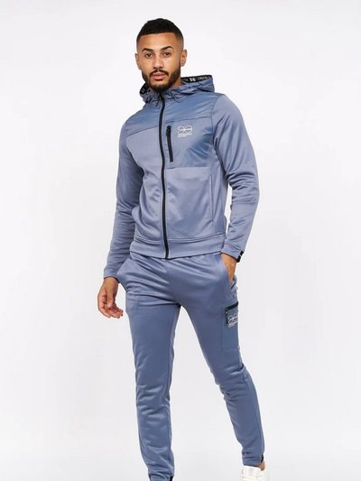 Crosshatch Mens Catmoore Tracksuit Bottoms - Steel Blue product
