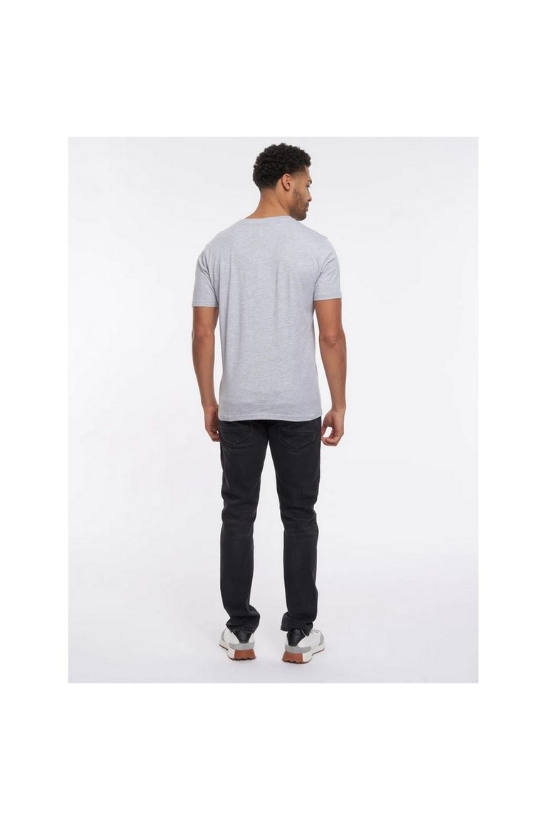 Mens Chamlang Marl T-Shirt - Gray