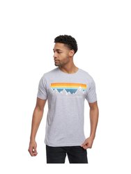 Mens Chamlang Marl T-Shirt - Gray - Gray