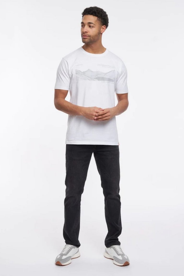 Mens Chongtar T-Shirt - White - White