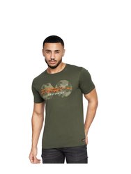 Mens Cremlike T-Shirt - Dark Green