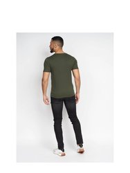 Mens Cremlike T-Shirt - Dark Green