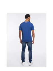 Mens Cutups T-Shirt - Blue