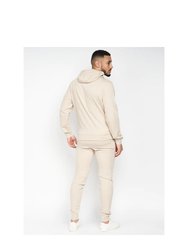 Mens Emmon Hoodie And Joggers Set - Stone