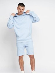 Mens Emmson Hoodie - Light Blue - Light Blue