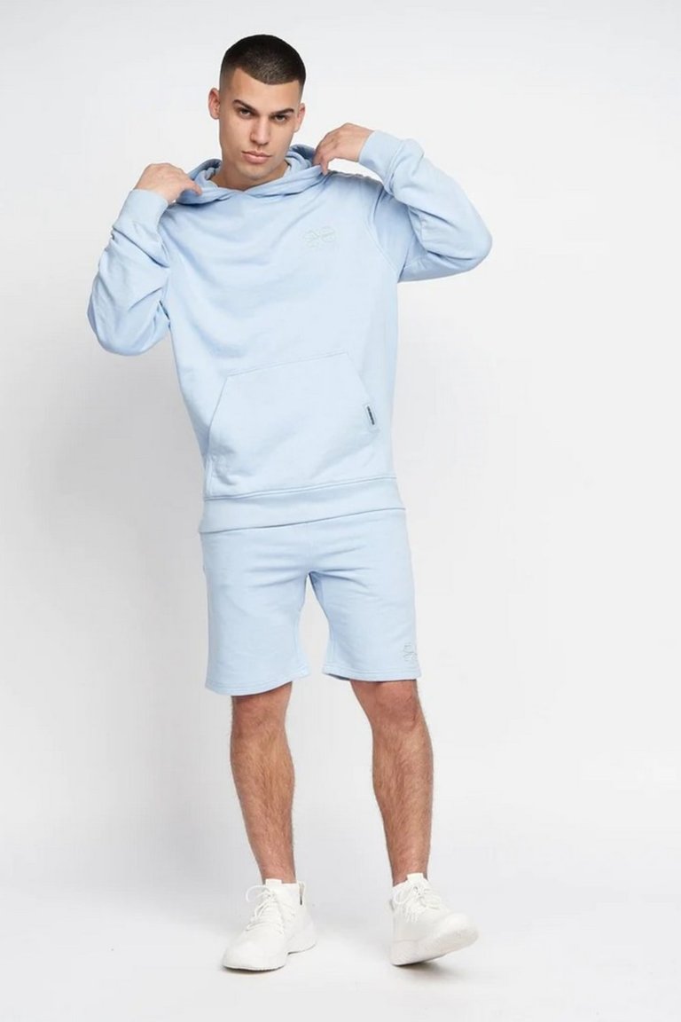 Mens Emmson Hoodie - Light Blue - Light Blue