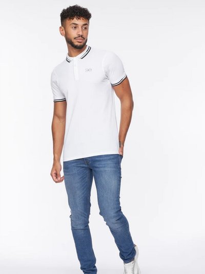 Crosshatch Mens Kermlax Polo Shirt - White product