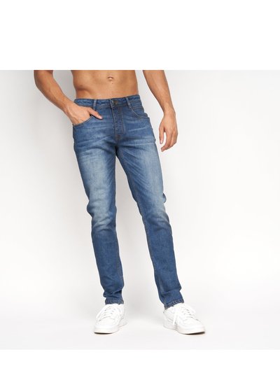 Crosshatch Mens Malcolm Slim Jeans - Stone Wash product