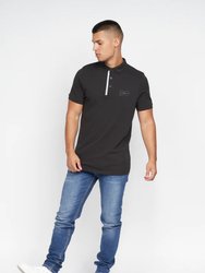 Mens McClay Polo Shirt - Black - Black