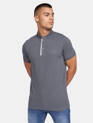 Mens McClay Polo Shirt - Charcoal - Charcoal