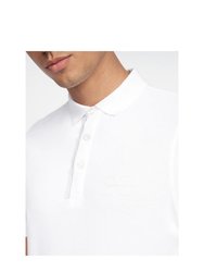 Mens McClay Polo Shirt - White