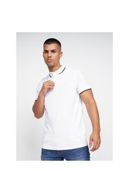 Mens Padro Polo Shirt - White
