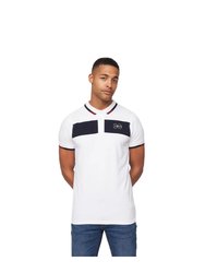 Mens Polakes Polo Shirt - White