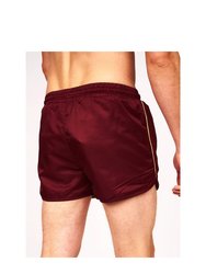 Mens Royalties Swim Shorts - Deep Red