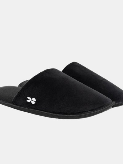 Crosshatch Mens Slipfort Slippers - Black, 10/11 product