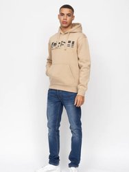 Mens Sullivan Hoodie - Stone - Stone