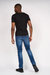 Mens Svelte Stretch Jeans - Stone Wash