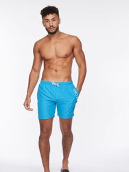 Mens Swimlar Swim Shorts - Blue - Blue