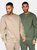 Mens Traymax Crew Neck Sweatshirt - Pack Of 2 - Khaki/Stone - Khaki/Stone