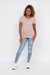 Womens/Ladies Evemoore T-Shirt - Dusty Pink - Dusty Pink