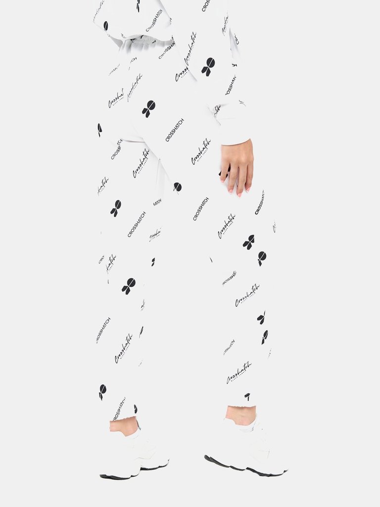 Womens/Ladies Seaways Sweatpants - White