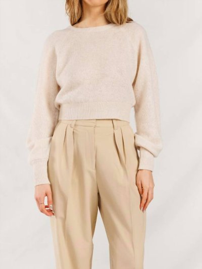 CRUSH Gauzy Knit Cropped Cashmere Sweater product