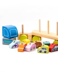 Wooden Toy Set - Truck With Cars LM-12