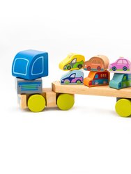 Wooden Toy Set - Truck With Cars LM-12