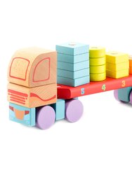 Wooden Toy - Truck With Bricks LM-13