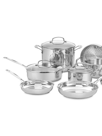 Cuisinart 11-Piece Chefs Classic Stainless Cookware Set product