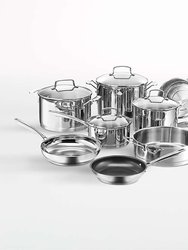 13-Piece Classic Series Stainless Steel Cookware Set