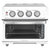 Airfryer Toaster Oven With Grill - White