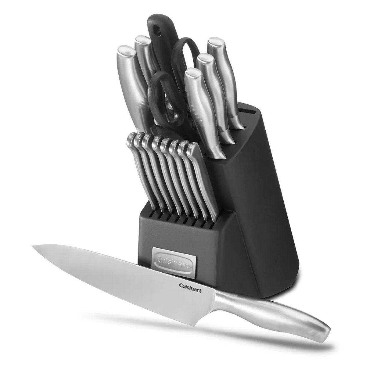 Cuisinart 17-Piece Artiste Collection Cutlery Knife Block Set Stainless Steel