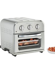 Compact Stainless AirFryer Toaster Oven