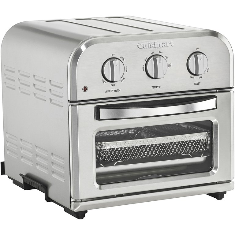 Compact Stainless AirFryer Toaster Oven