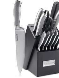 Graphix Collection 13-Piece Stainless Steel Cutlery Block Set