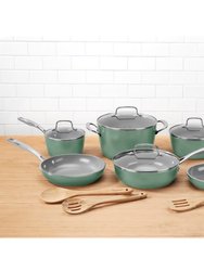 GreenChef 13-Pc Ceramica XT Nonstick Cookware Set