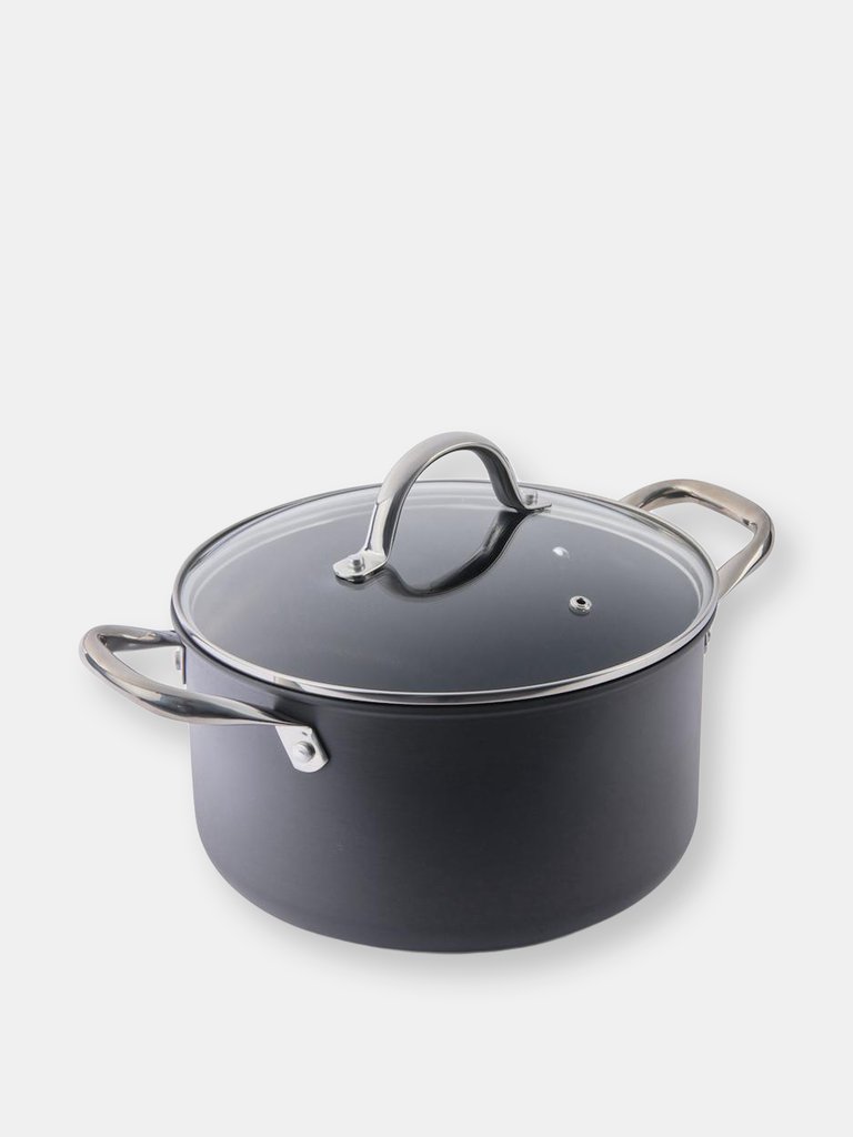 Cuisipro Easy-Release Hard Anodized 6QT/5.5L Stock Pot