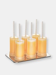 Cuisipro Retro Push-Up  Ice Pop Molds - Set of 6