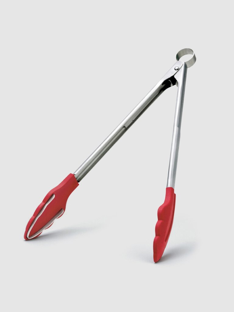 Cuisipro Silicone Tongs with Teeth