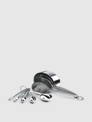 Cuisipro Stainless Steel Measuring Cups and Spoon Set - 2 Sets